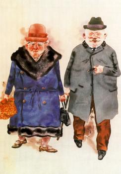George Grosz : A Married Couple
